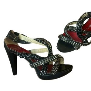 Jeffrey Campbell “Burbs Chain” 8.5 great condition worn twice heels (39 Euro sz)